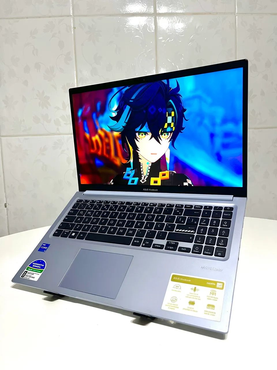NOTEBOOK ASUS VIVOBOOK COM GARANTIA, I5 12 GERAÇÃO, 256 SSD, 8GB