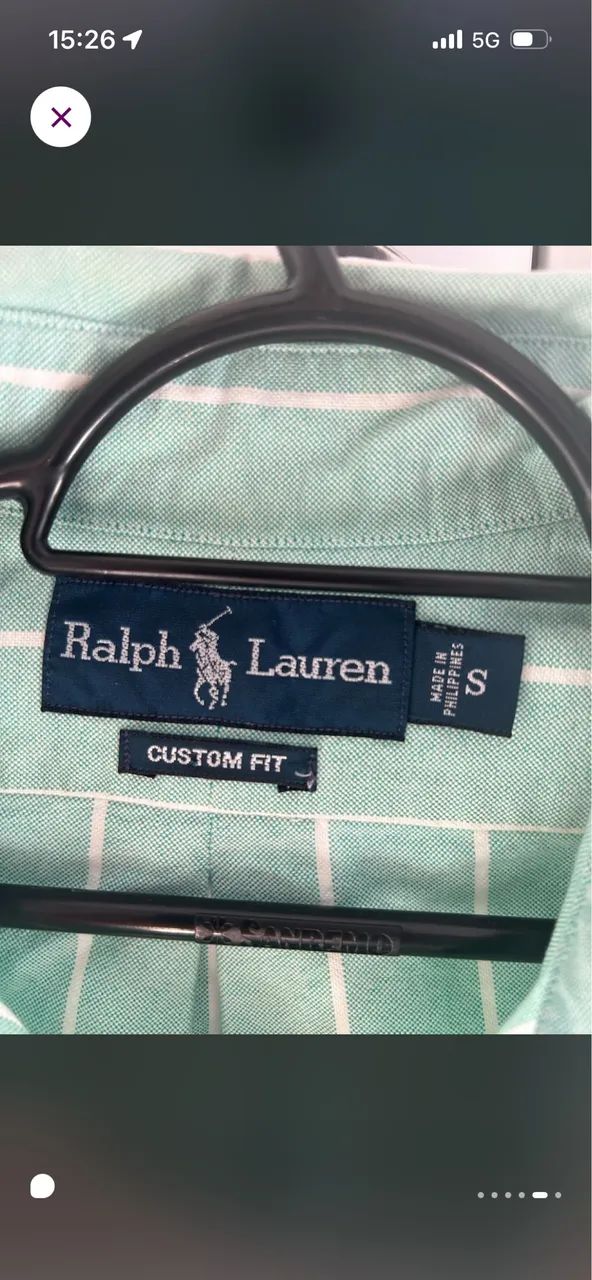 Camisa social Polo Ralph Lauren original - Foto 4