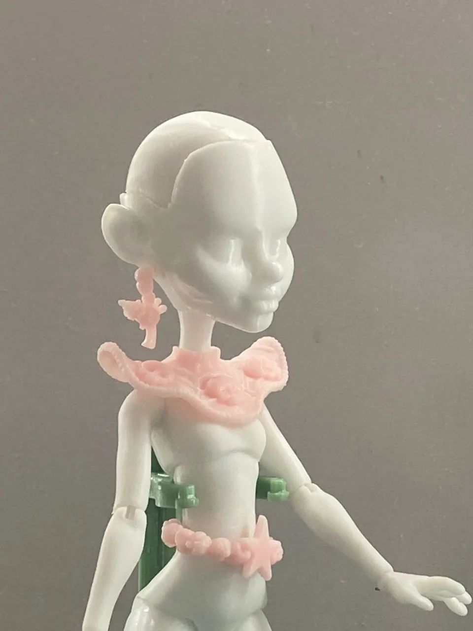 Shorty Skullector - Monster High Boneca Custom Base - Foto 5
