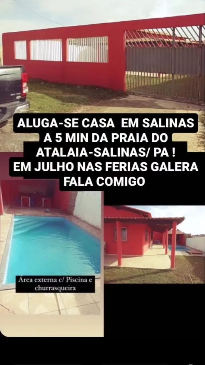 Casa pra alugar em salinas 