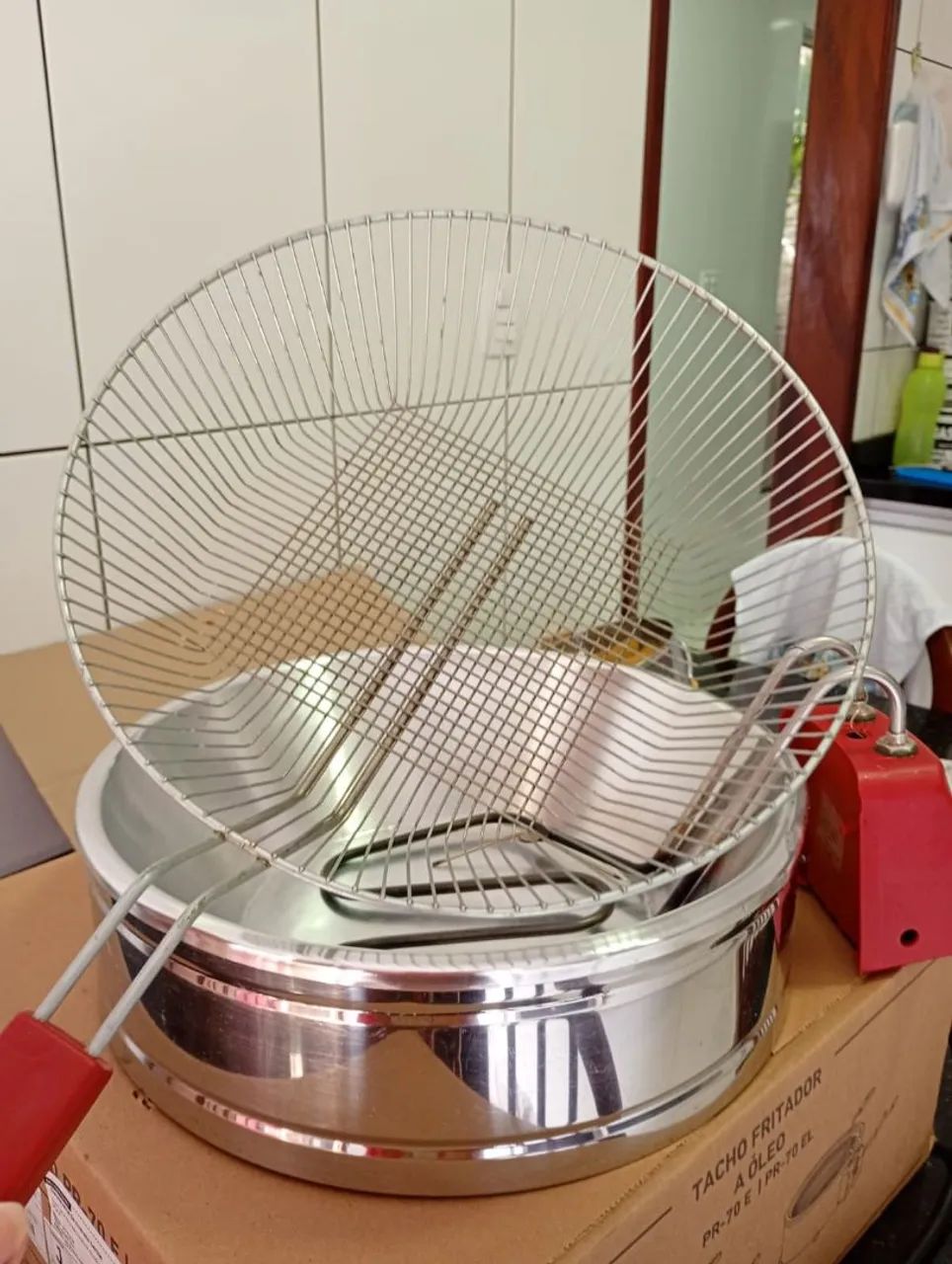 Fritadeira elétrica Progras 7 litros  - Foto 5