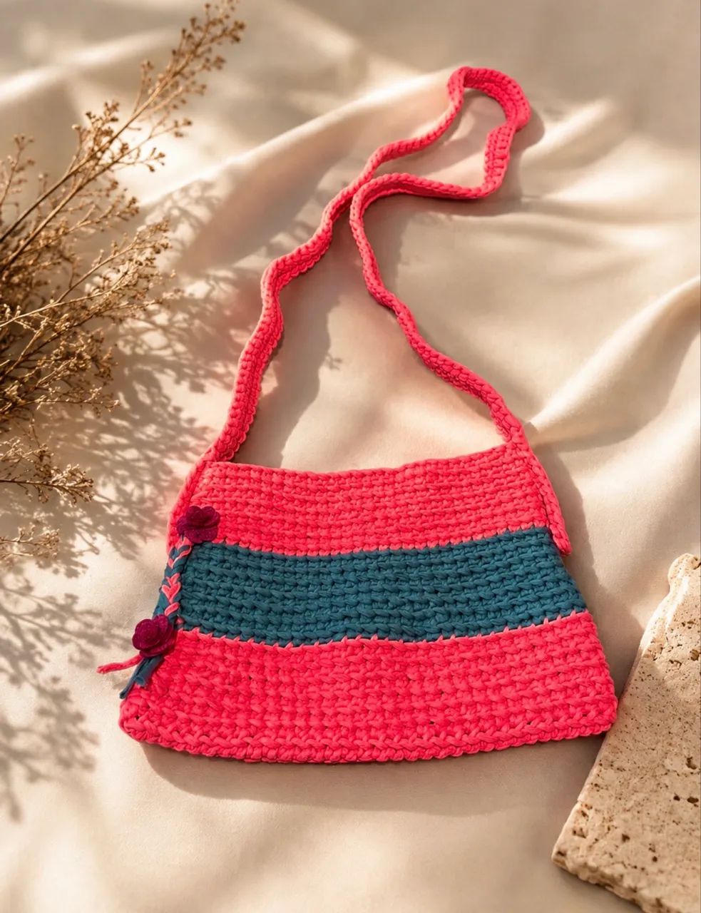 Bolsas de crochê 