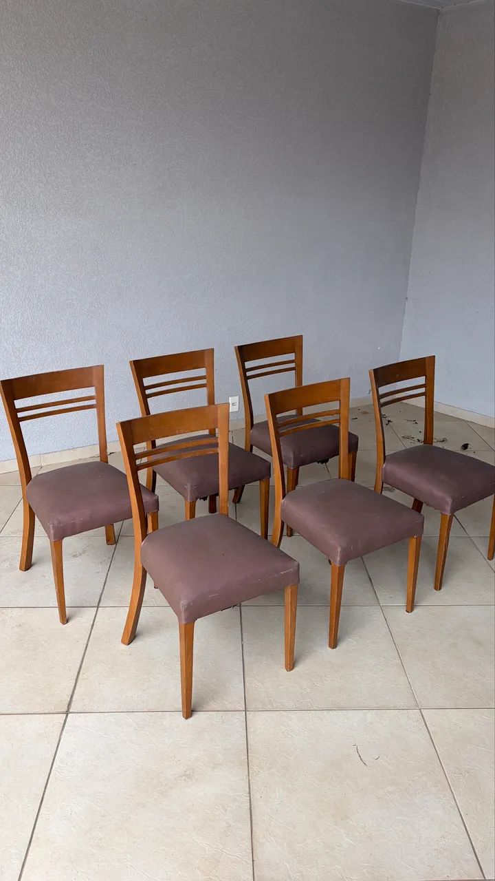 Cadeira de jantar - 6 unidades - Foto 5