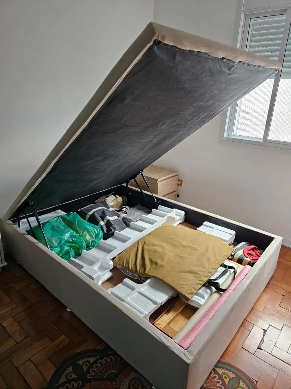 Cama Baú com colchão - tamanho Casal padrão.  - Foto 3