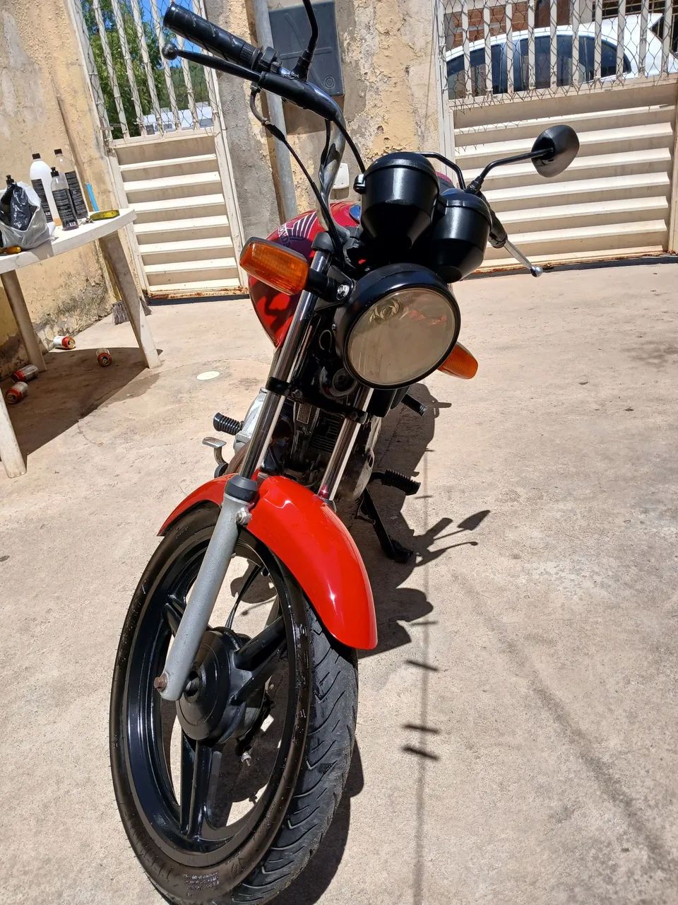 Honda CG Fan ks 125 2011 partida pedal