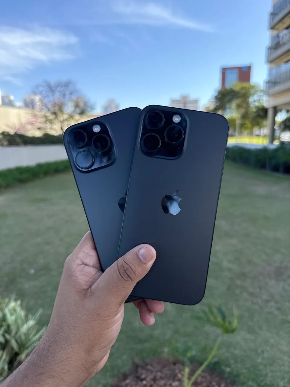16 pro max preto usado com garantia  - Foto 4