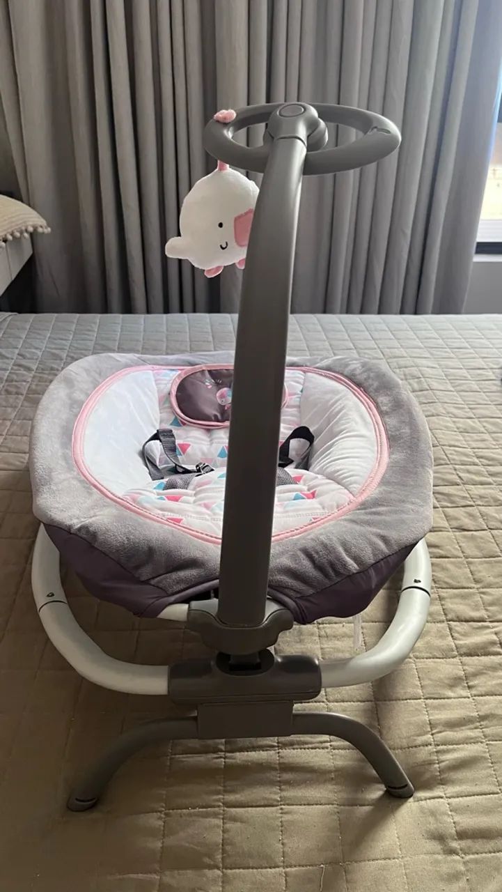 Cadeira de bebê para descanso e balanço  - Foto 5