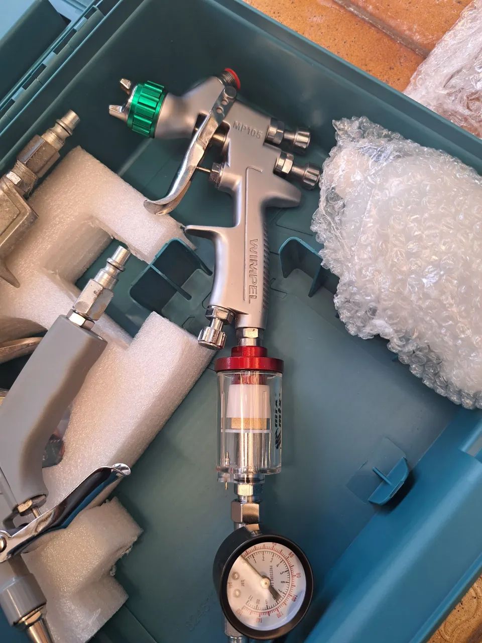 Kit Pistola de pintura Wimpel MP 105 com muitos extras