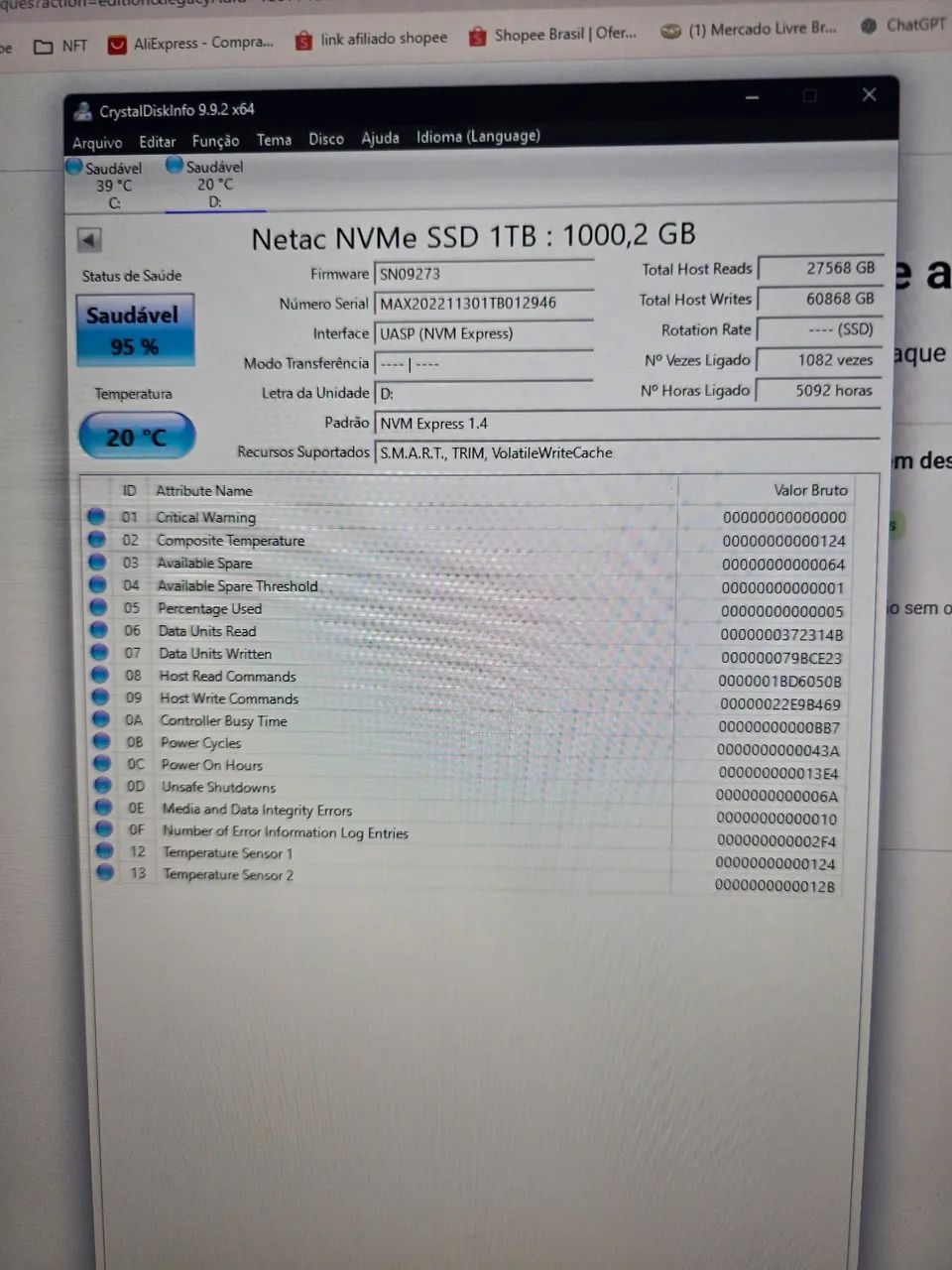 SSD 1TB NVME NETAC  - Foto 4