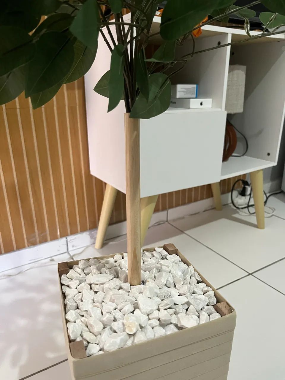 Vaso decorativo planta artificial - Foto 3