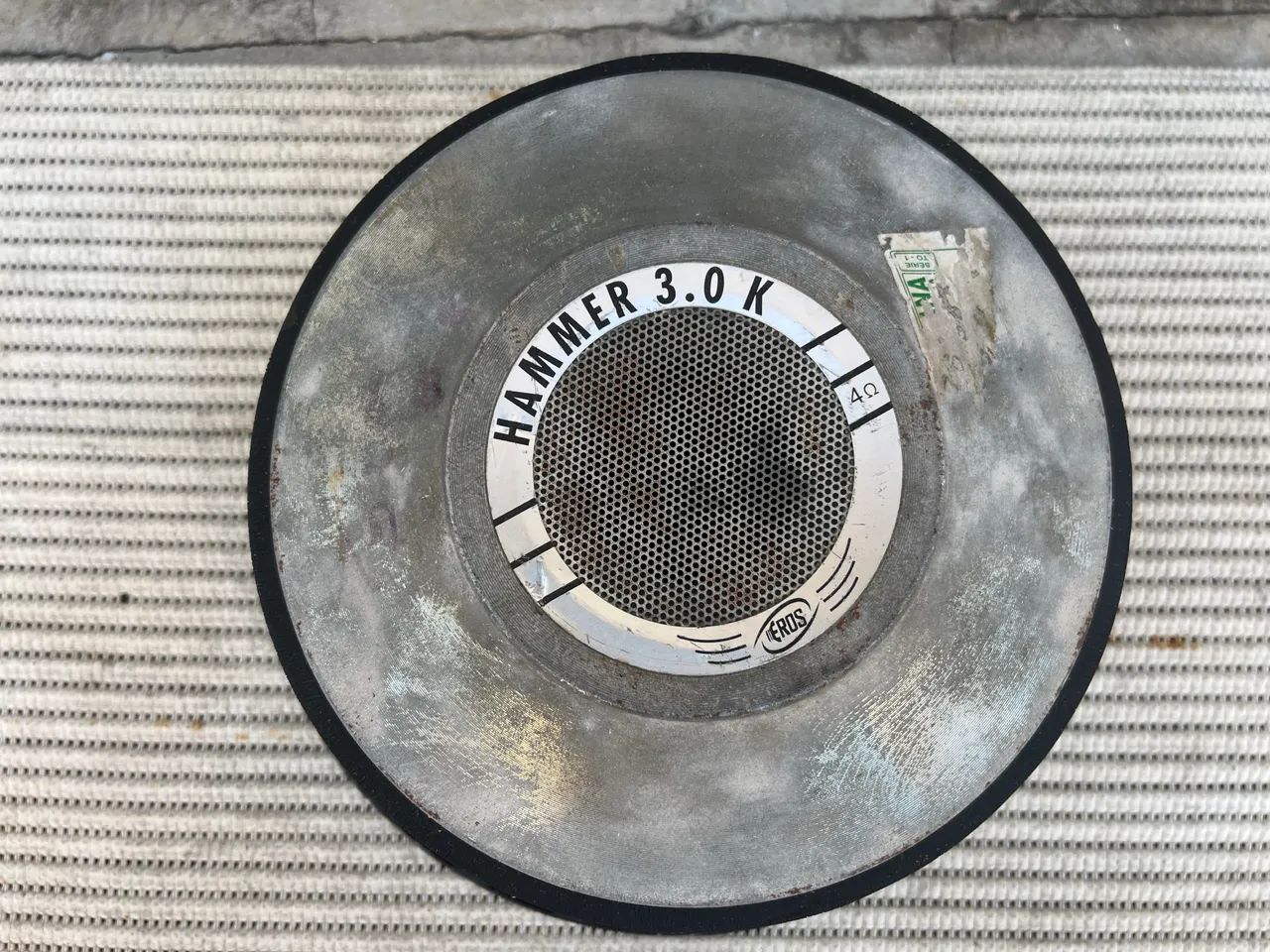 Alto Falante Woofer Eros E-12 Hammer 3.0k 12 Polegadas 1500w - Foto 3