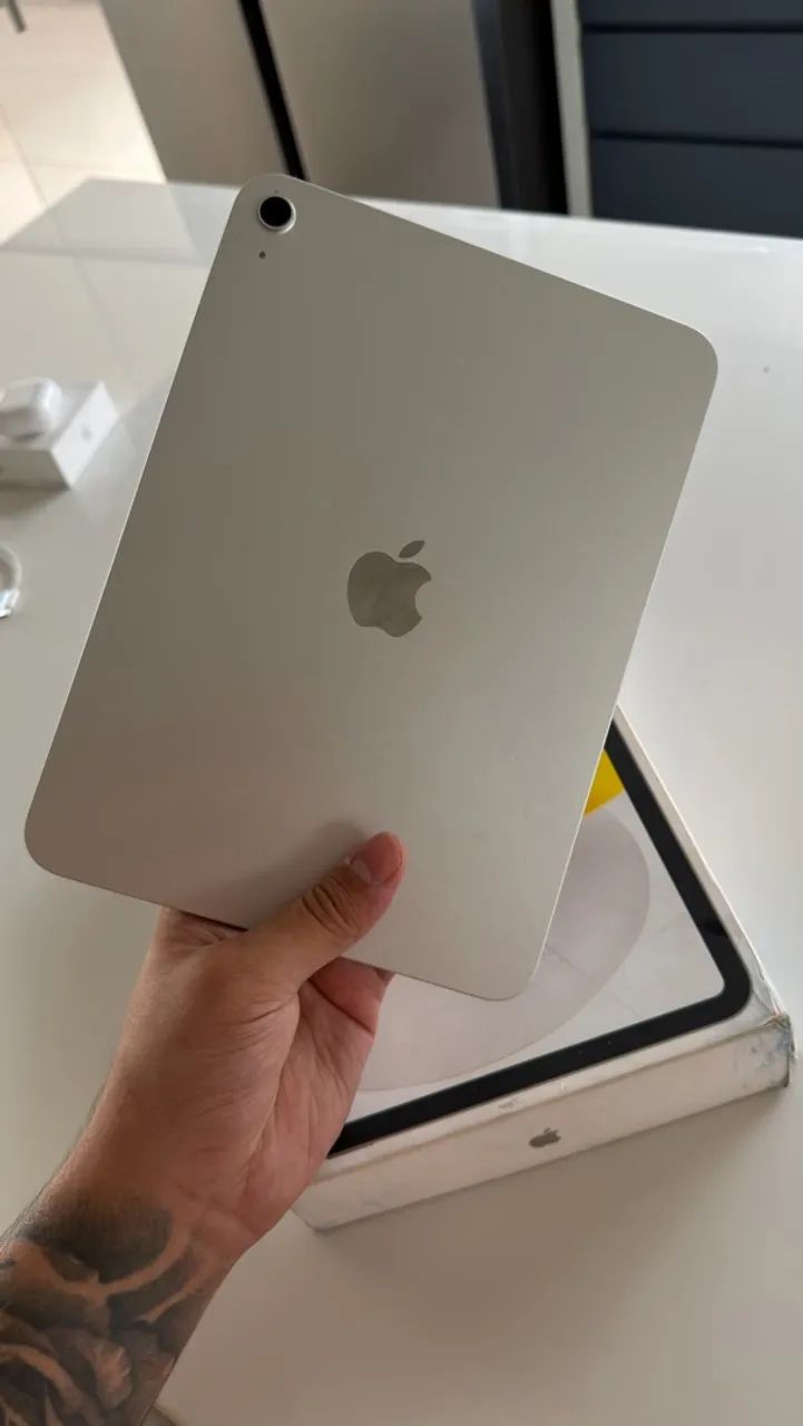 IPAD 11 128GB - SEMINOVO IMPECÁVEL COMPLETO BATERIA 92% - Foto 4