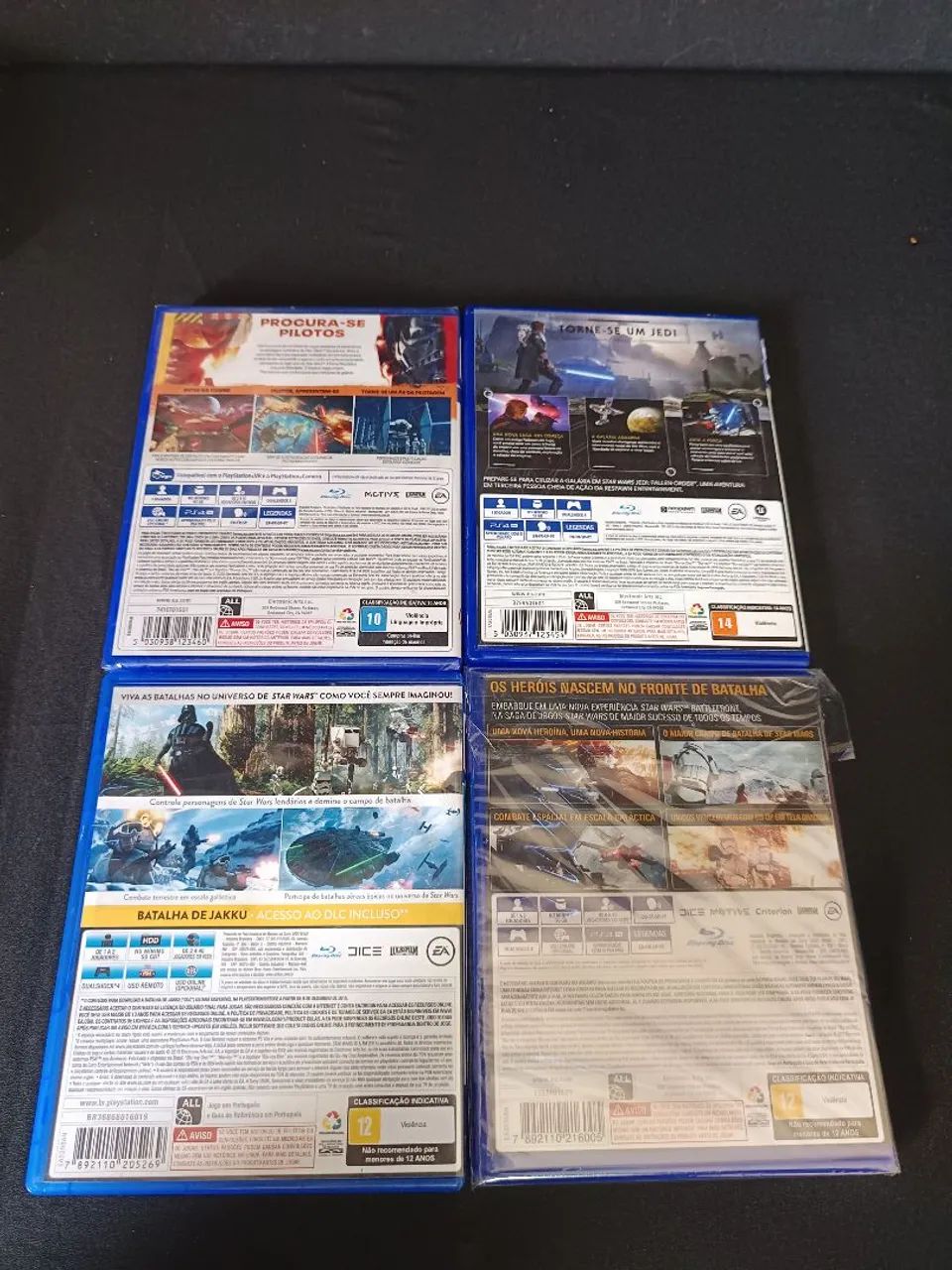 Coleção Jogos Star Wars PS4  - Foto 2