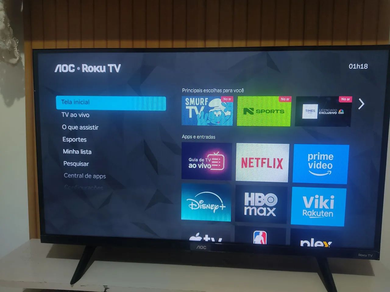 SMART TV AOC ROKU 32 ''