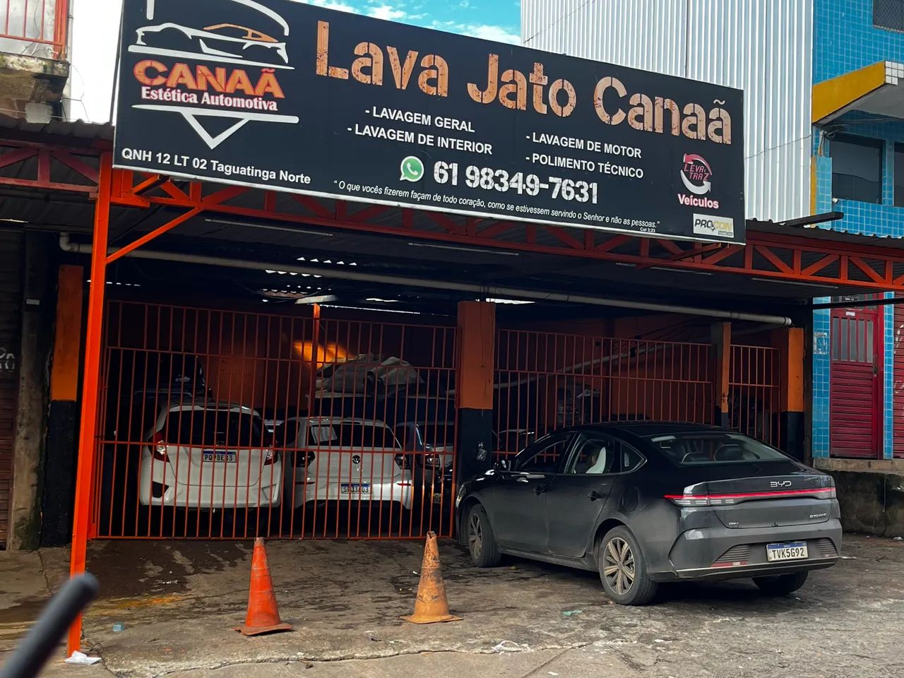 Lavador automotivo com experiência