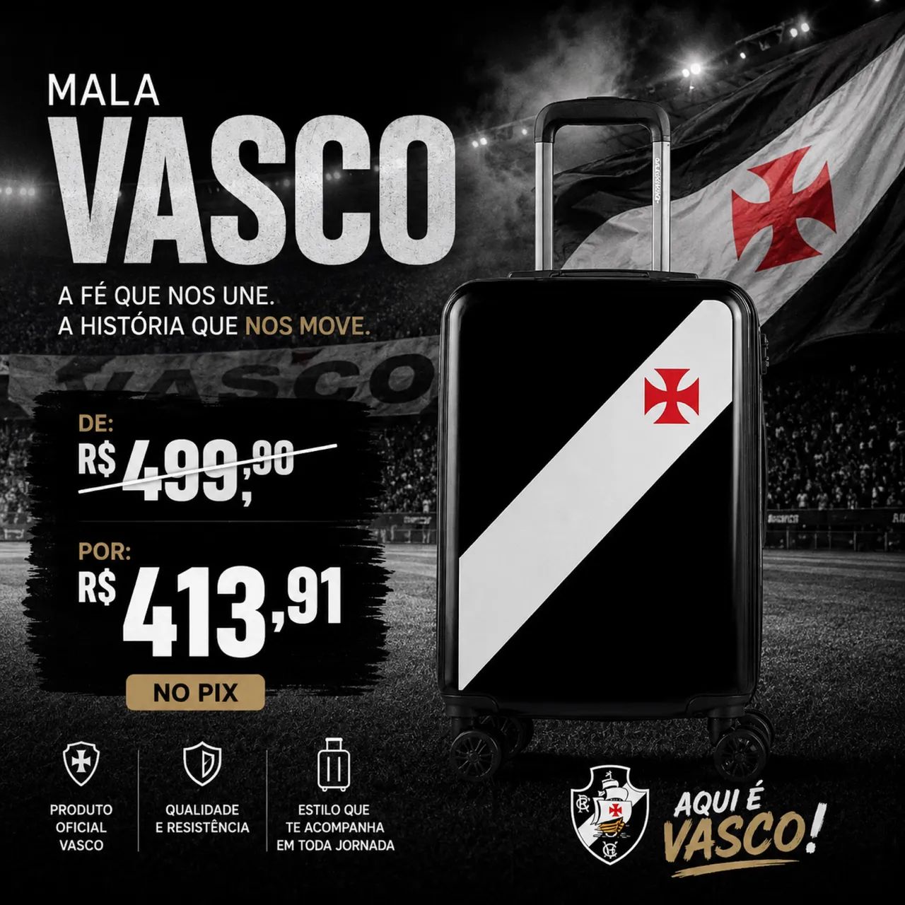 Mala de Viagem Oficial VASCO DA GAMA 
