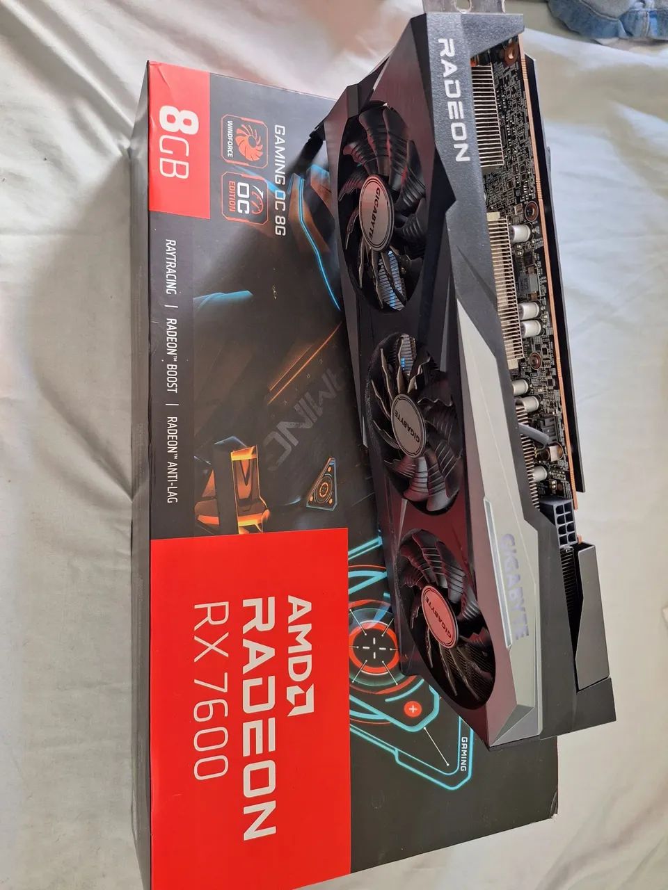 Plaxa de video Rx 7600  - Foto 2