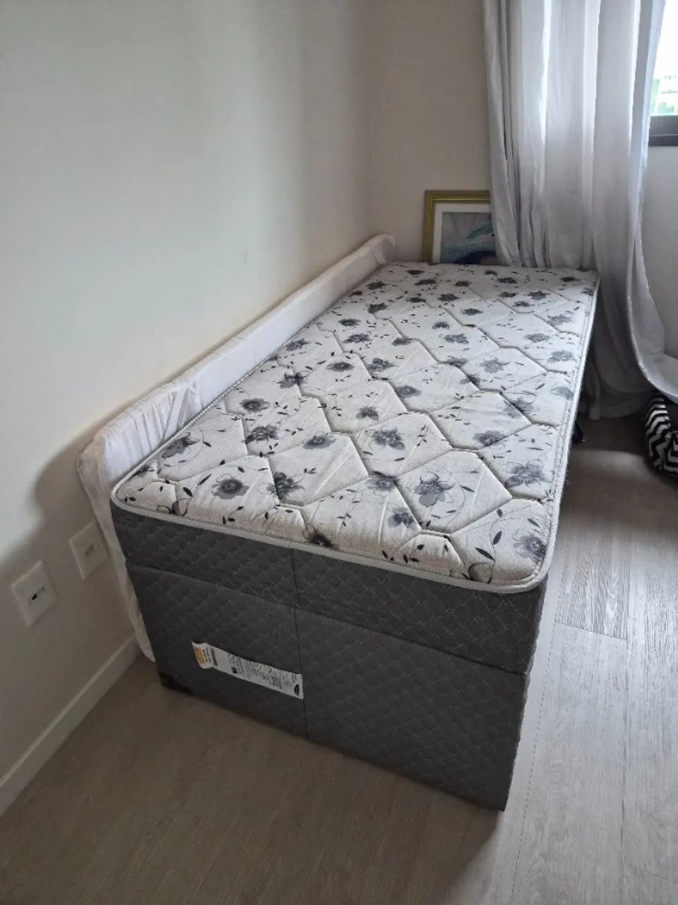 Bicama Baú Herval Solteiro + Cama Auxiliar + Pillow Top - Foto 2