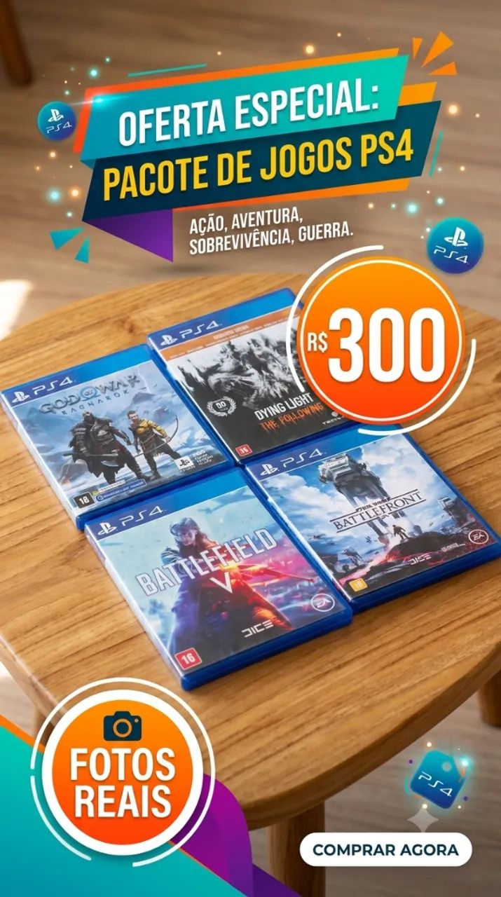 JOGOS DE PS4