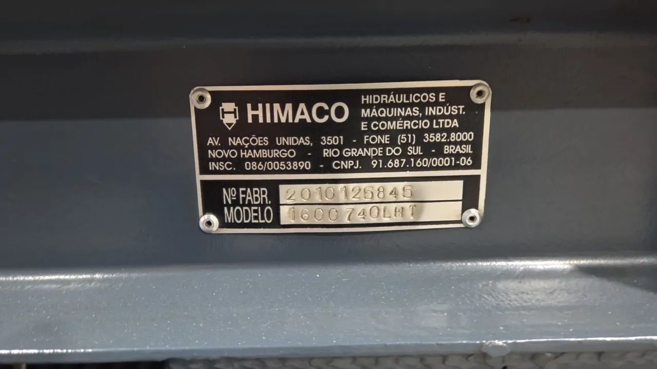 Máquina injetora Himaco ATIS 1600-740LHT  - Foto 3