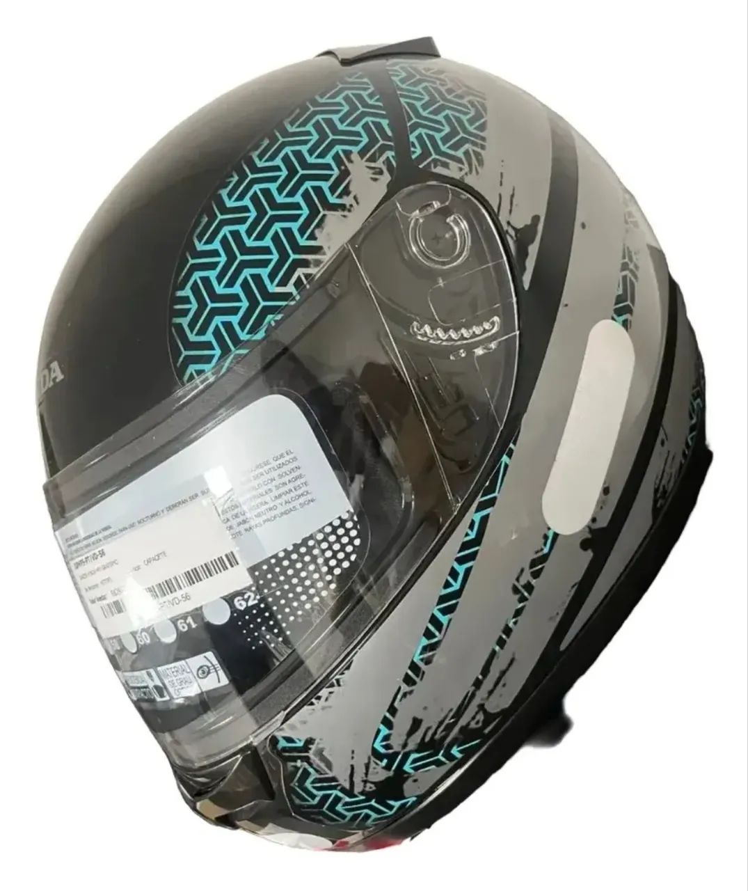 Capacete Honda Hfs Preto E Verde Original