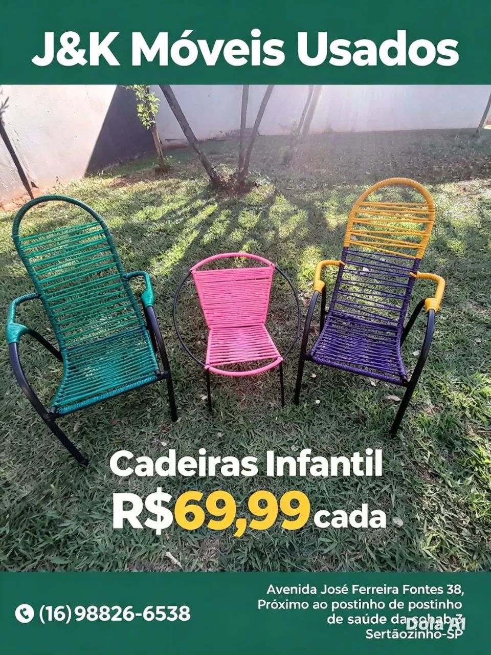 Fazemos reformas em cadeiras de Varanda  - Foto 2