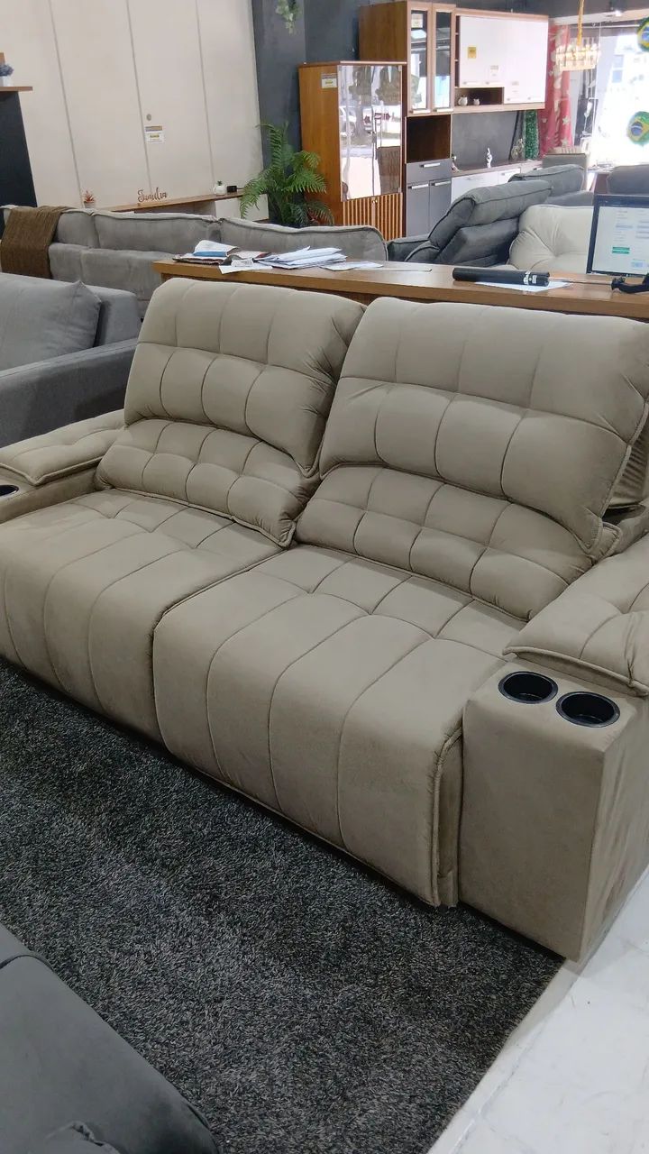 Sofa Retrátil e Reclinavel 