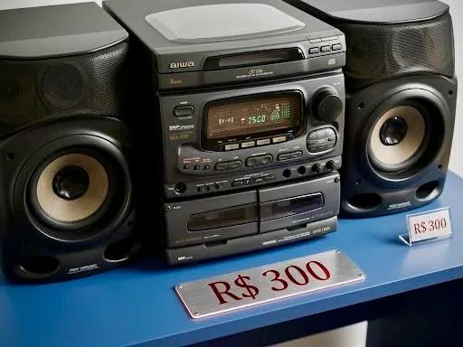 Som Aiwa 520 antigo 