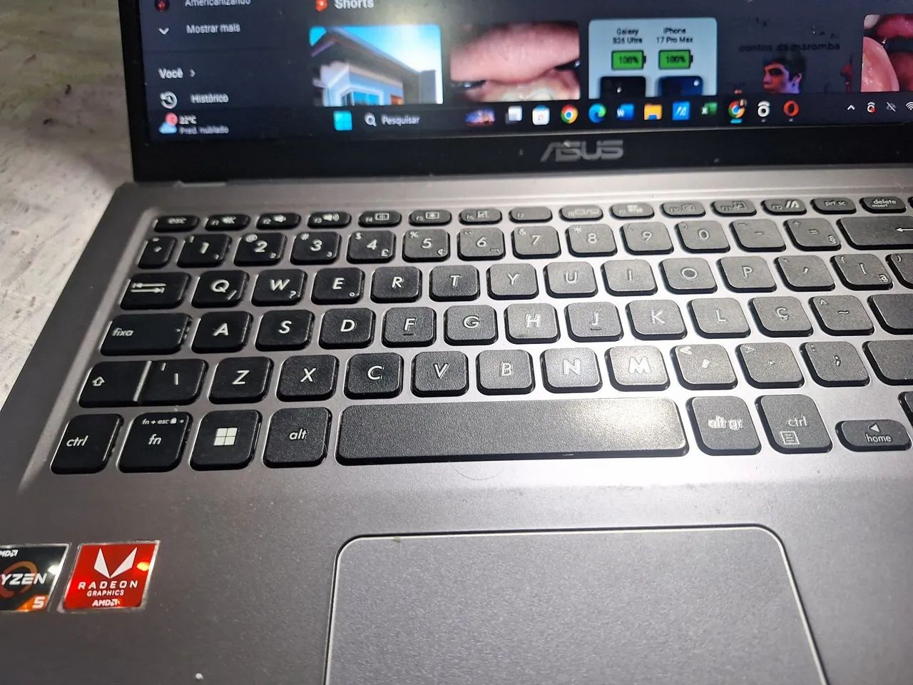 Notebook Asus M515DA AMD Ryzen 5 | 8GB | SSD 256GB - Foto 2