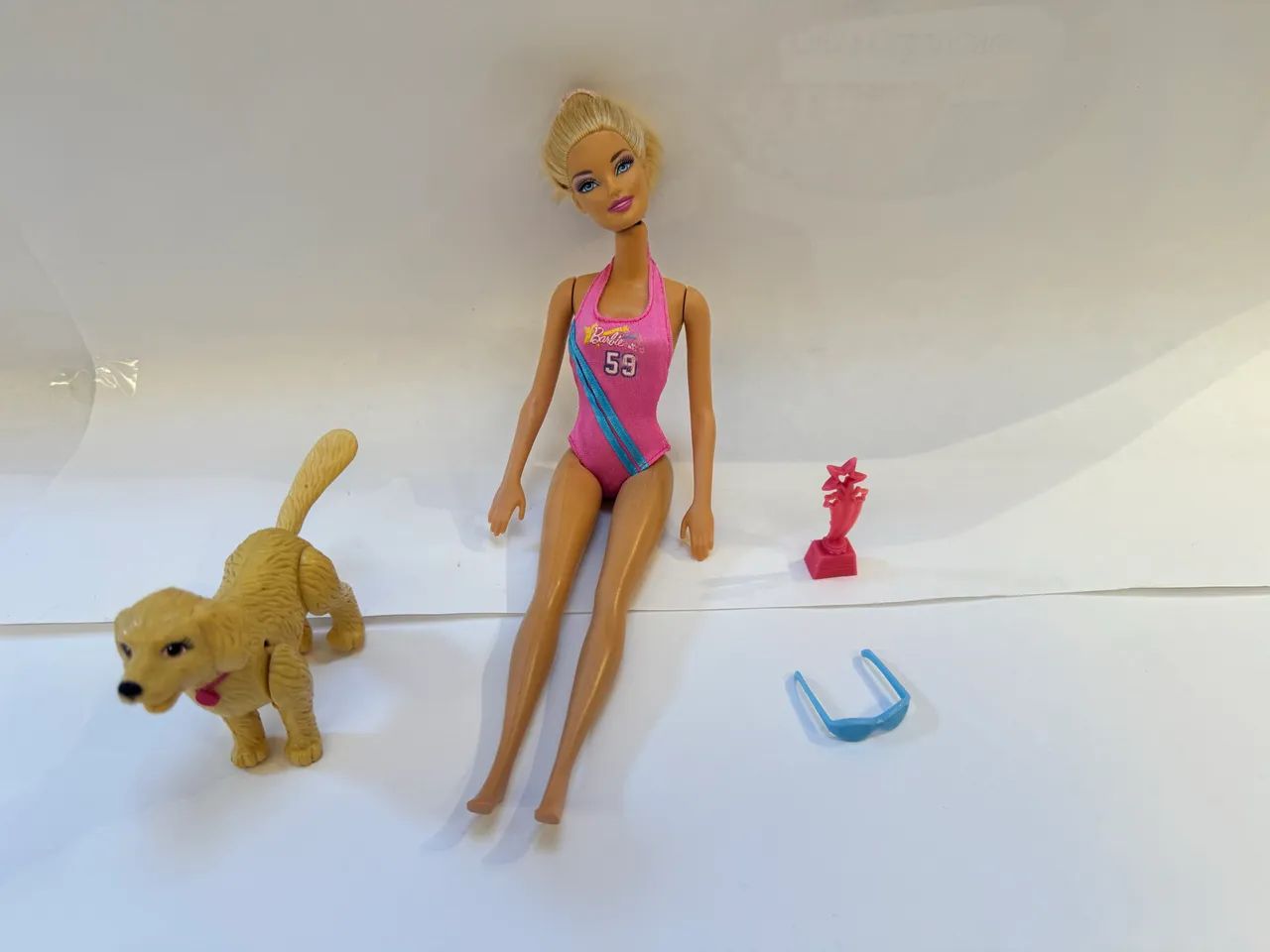 Barbie nadadora! 