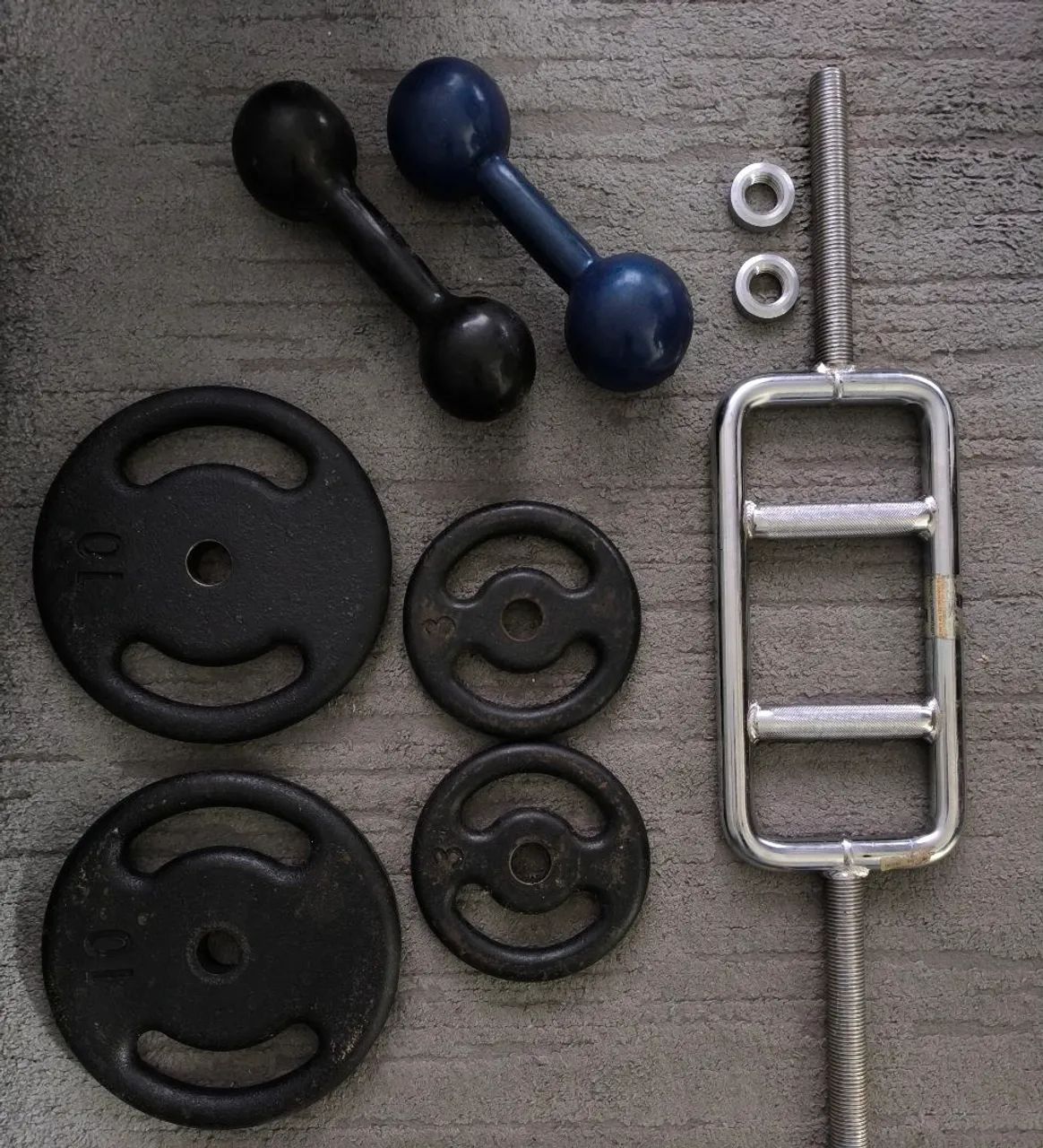 KIT MUSCULAÇÃO