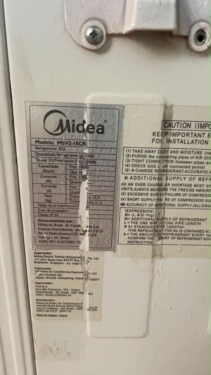 Ar condicionado MIDEA SPLIT 18.000 btus  - Foto 4
