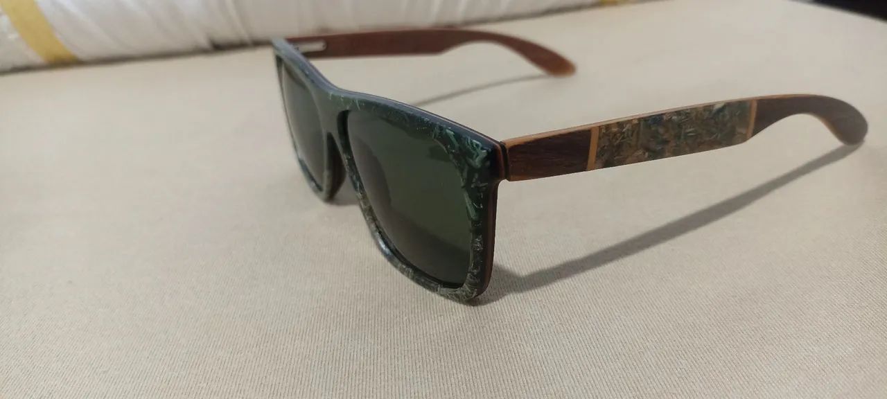Óculos de sol madeira sunset wood 