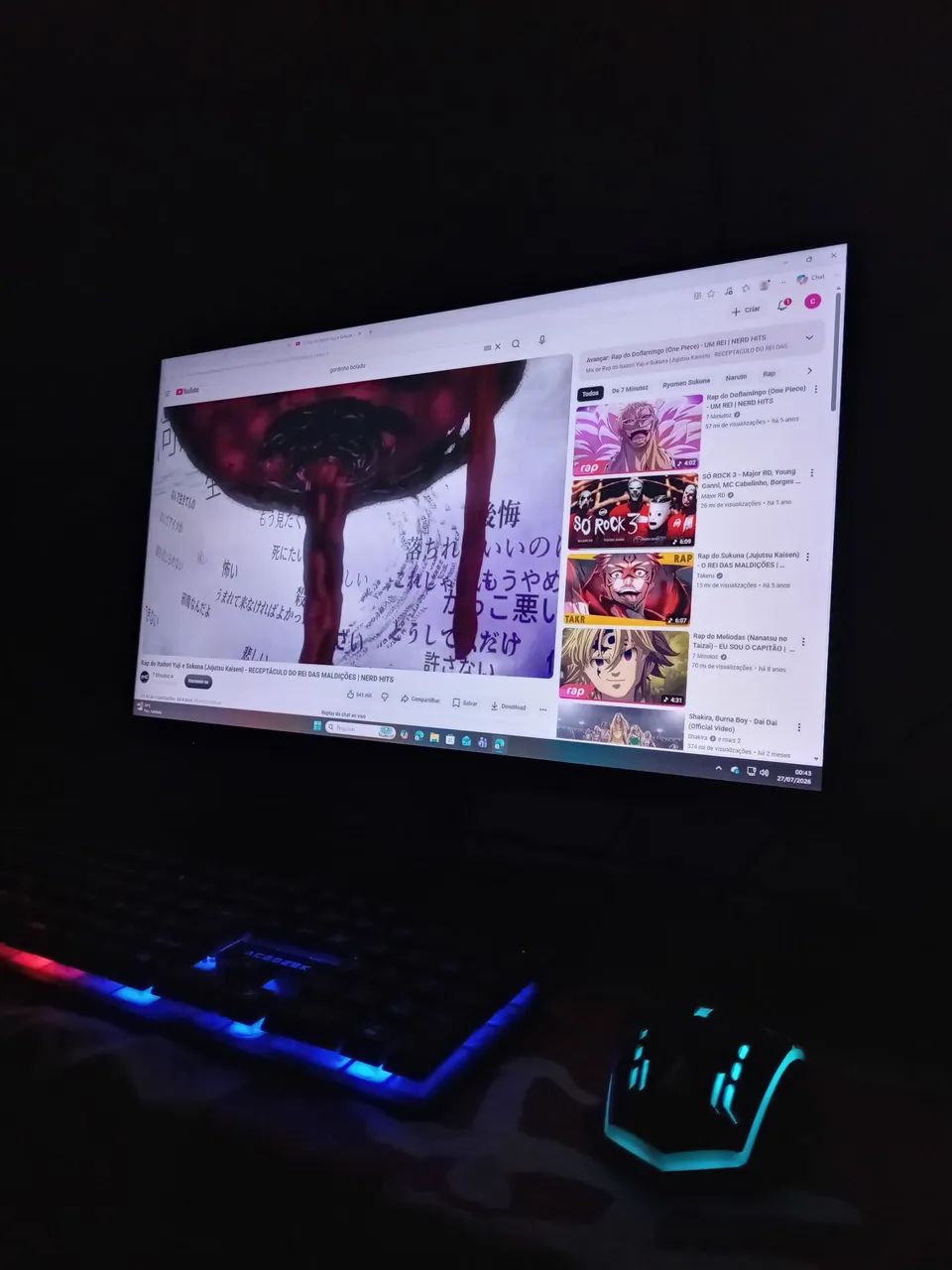 Pc gamer em perfeito estado! Processador ADM Ryzen 5 5600GT / Windows 11 Pro  - Foto 3