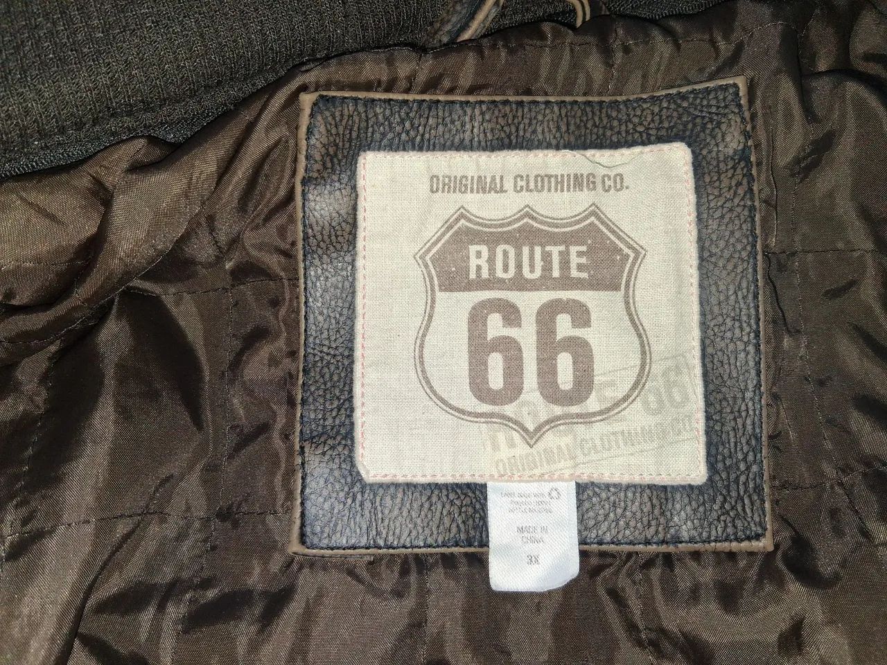 Jaqueta de couro Route 66 original importada - Foto 3