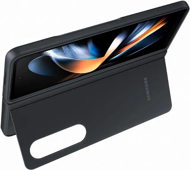Capa de Couro Original Samsung P/ Galaxy Z Fold 4 - Foto 2