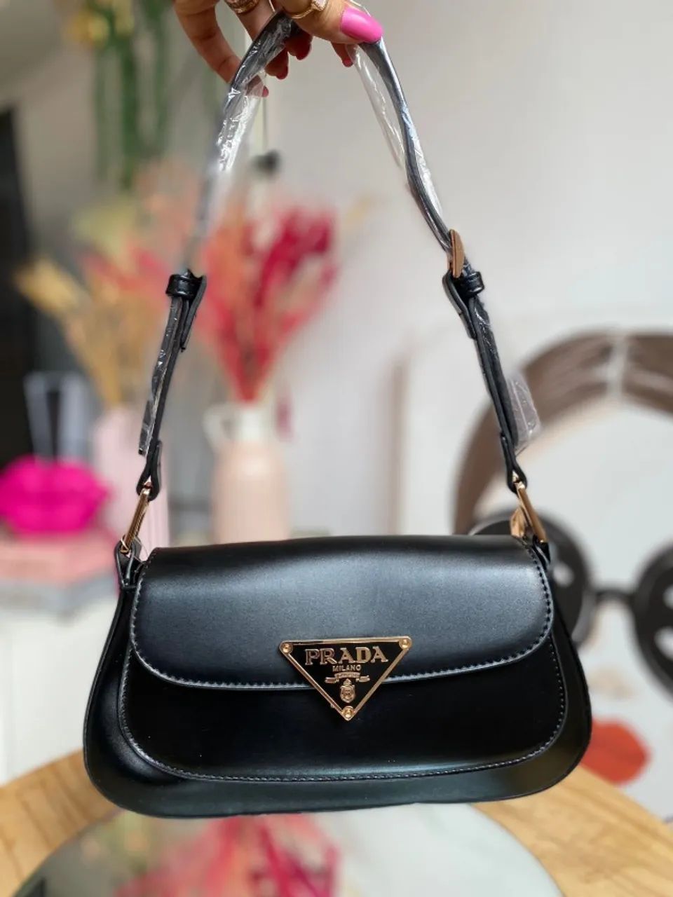 Bolsa Prada Feminina Premium Importada com Alça Transversal