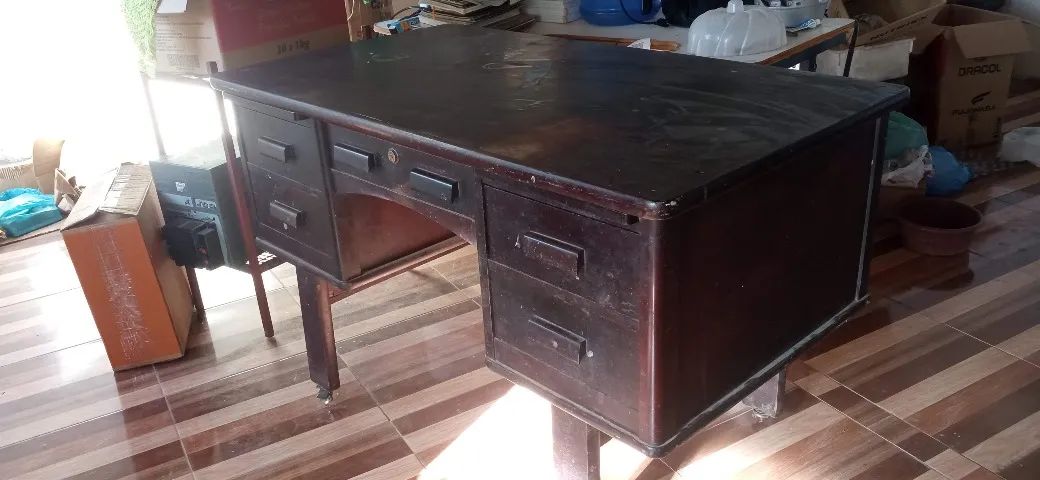 escrivaninha  madeira maciça - Foto 4