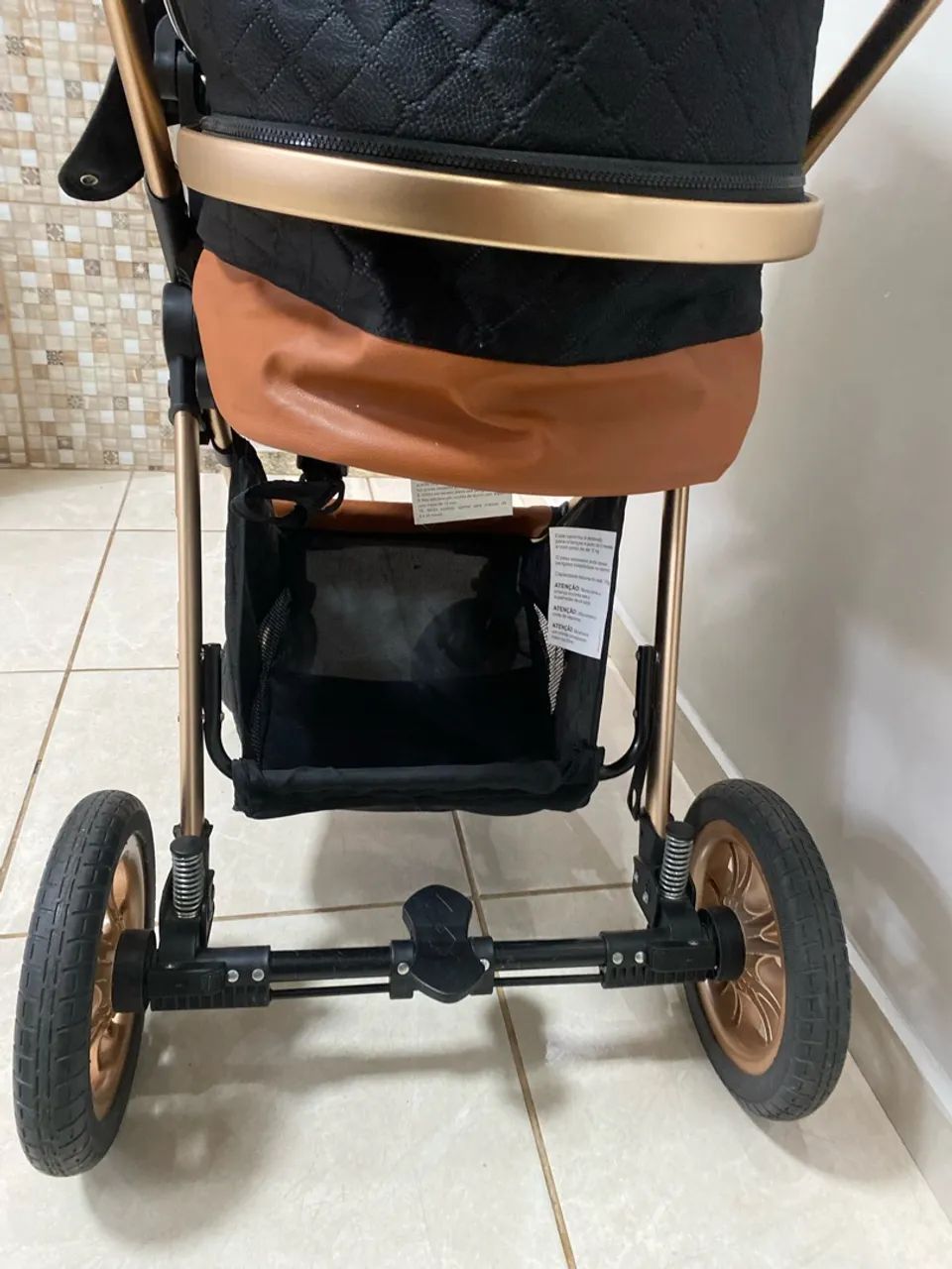 Carrinho de bebê + bebê conforto  - Foto 2