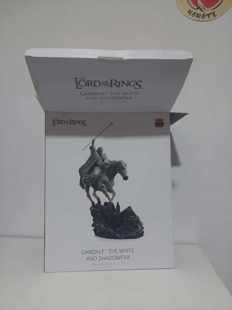 Iron Studios Gandalf o Branco e Shadowfax O Senhor dos Anéis 1/10 CCXP 2024 - Foto 5