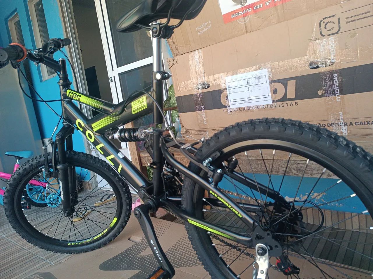 BICICLETA COLLI GPS ARO 20 NOVA - R$ 599 - Foto 2