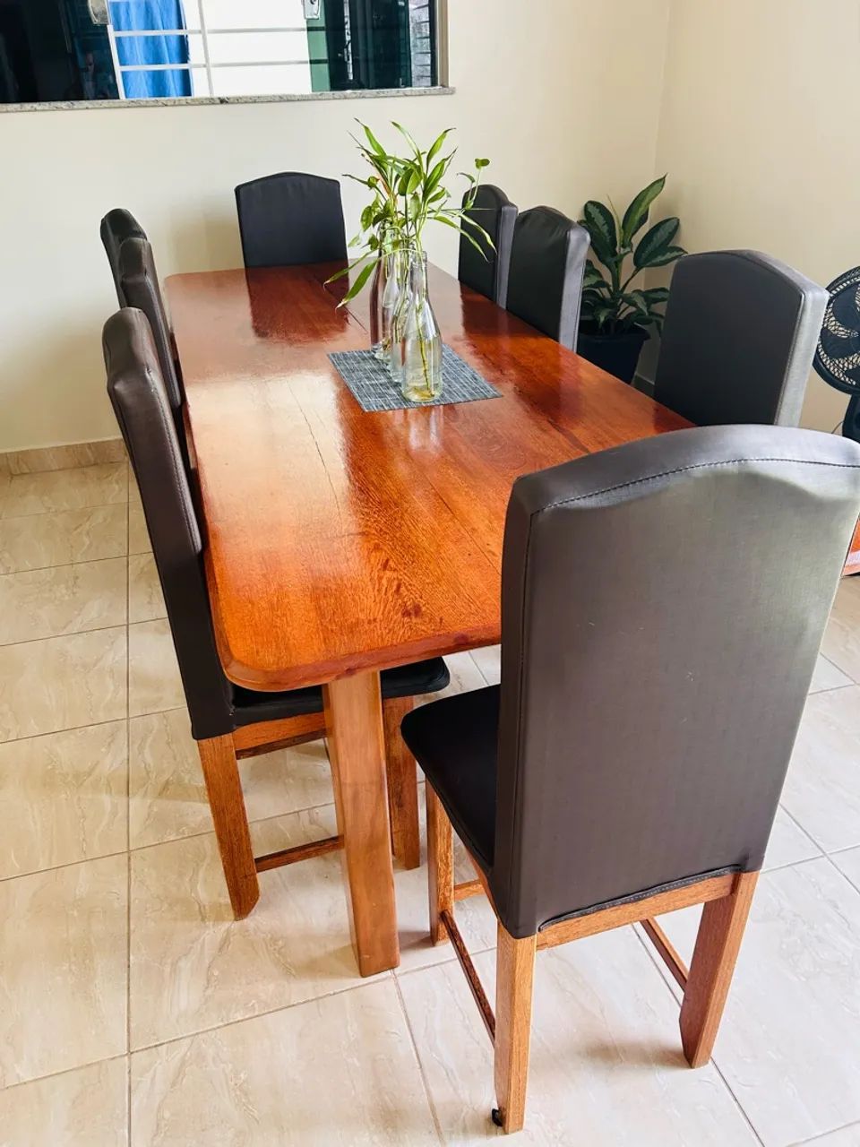 Mesa de 8 lugares madeira - Foto 4