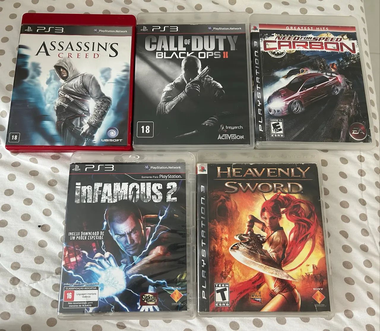 Lote de jogos de ps3 - Jogos de Vídeo Game - Maria das Graças