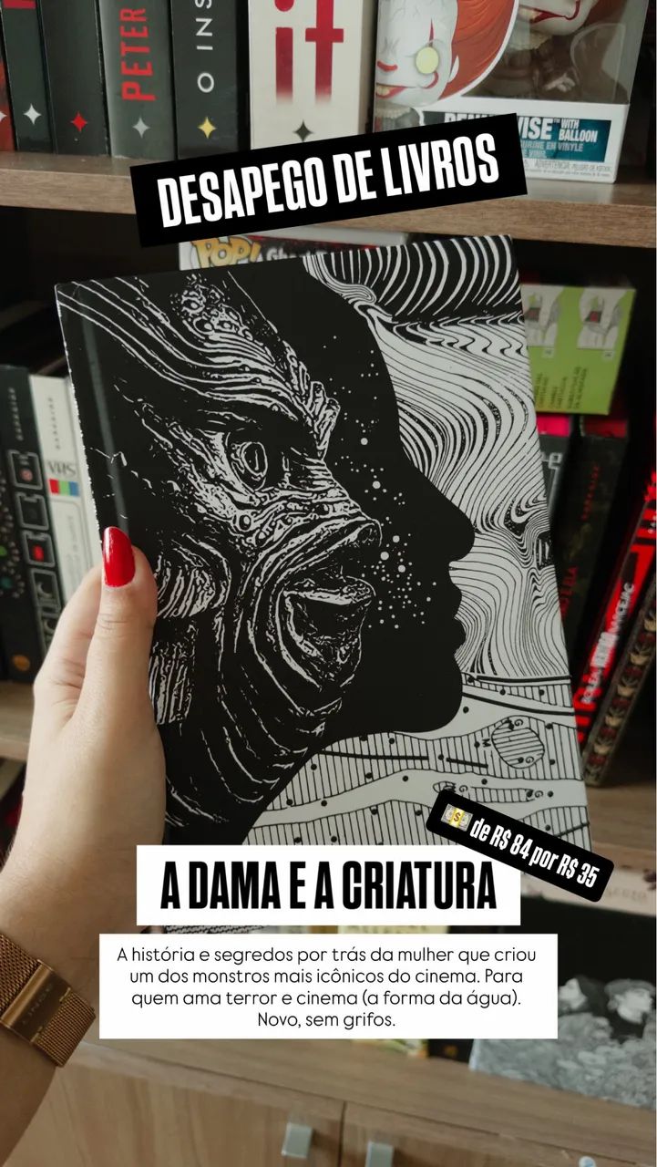 Livro A Dama e A Criatura