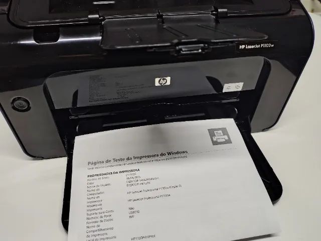 Impressora HP Laserjet P1102w com wi-fi. - Foto 4