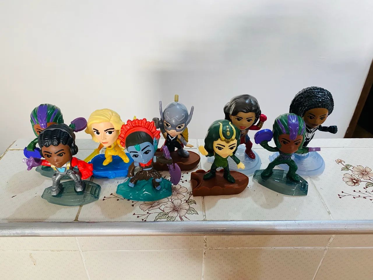 Bonecos Marvel McDonald?s 