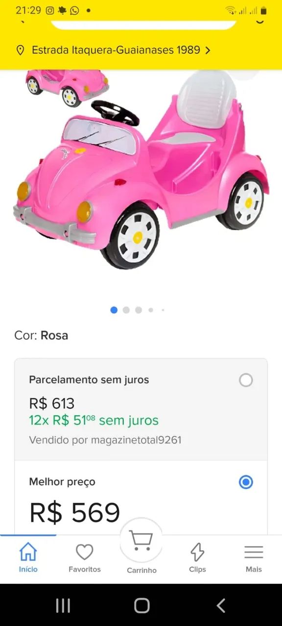 carrinho de passeio infantil - Foto 3