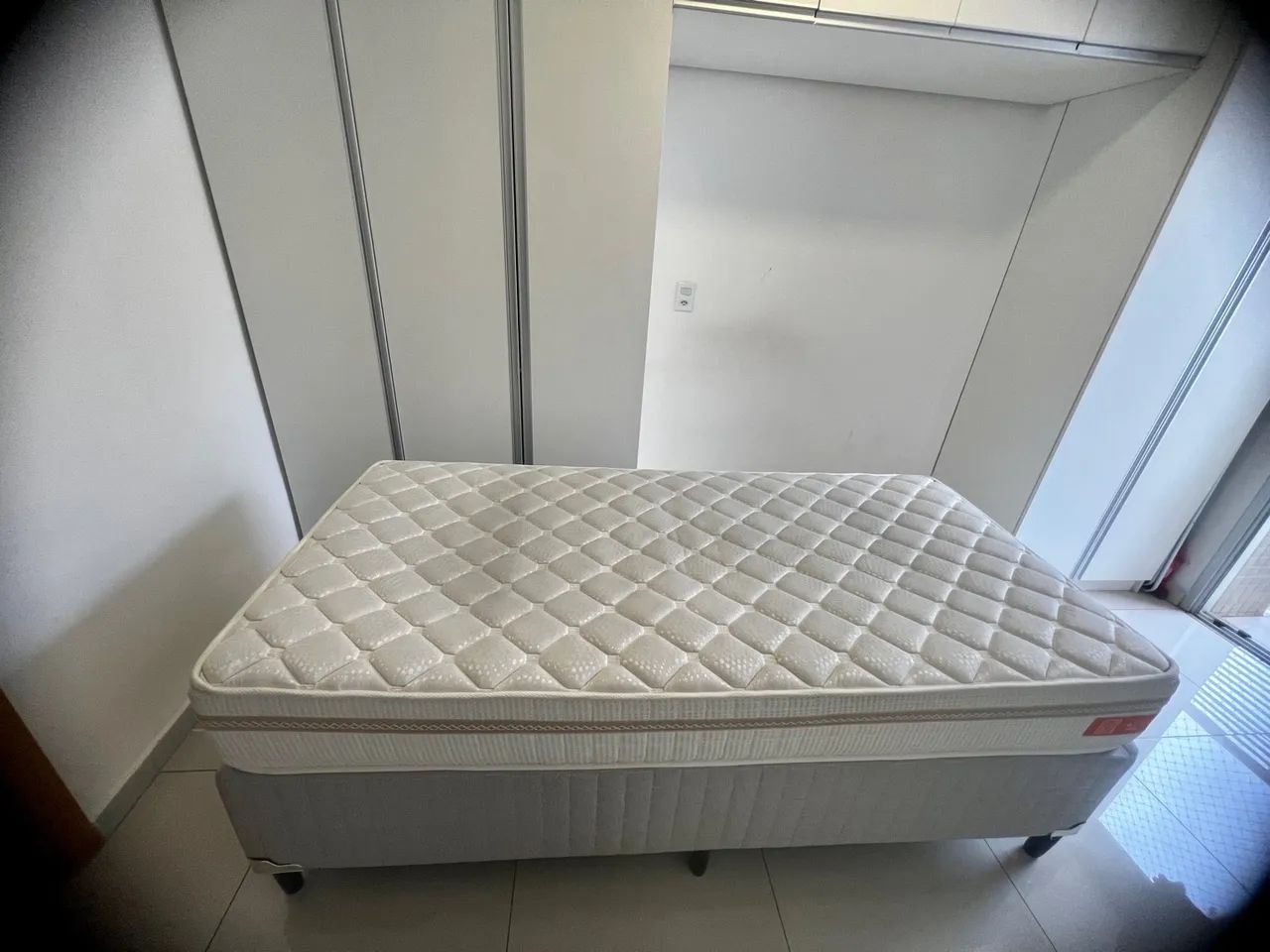 CAMA BOX SOLTEIRO EM ÓTIMO ESTADO DE CONSERVAÇÃO  - Foto 5