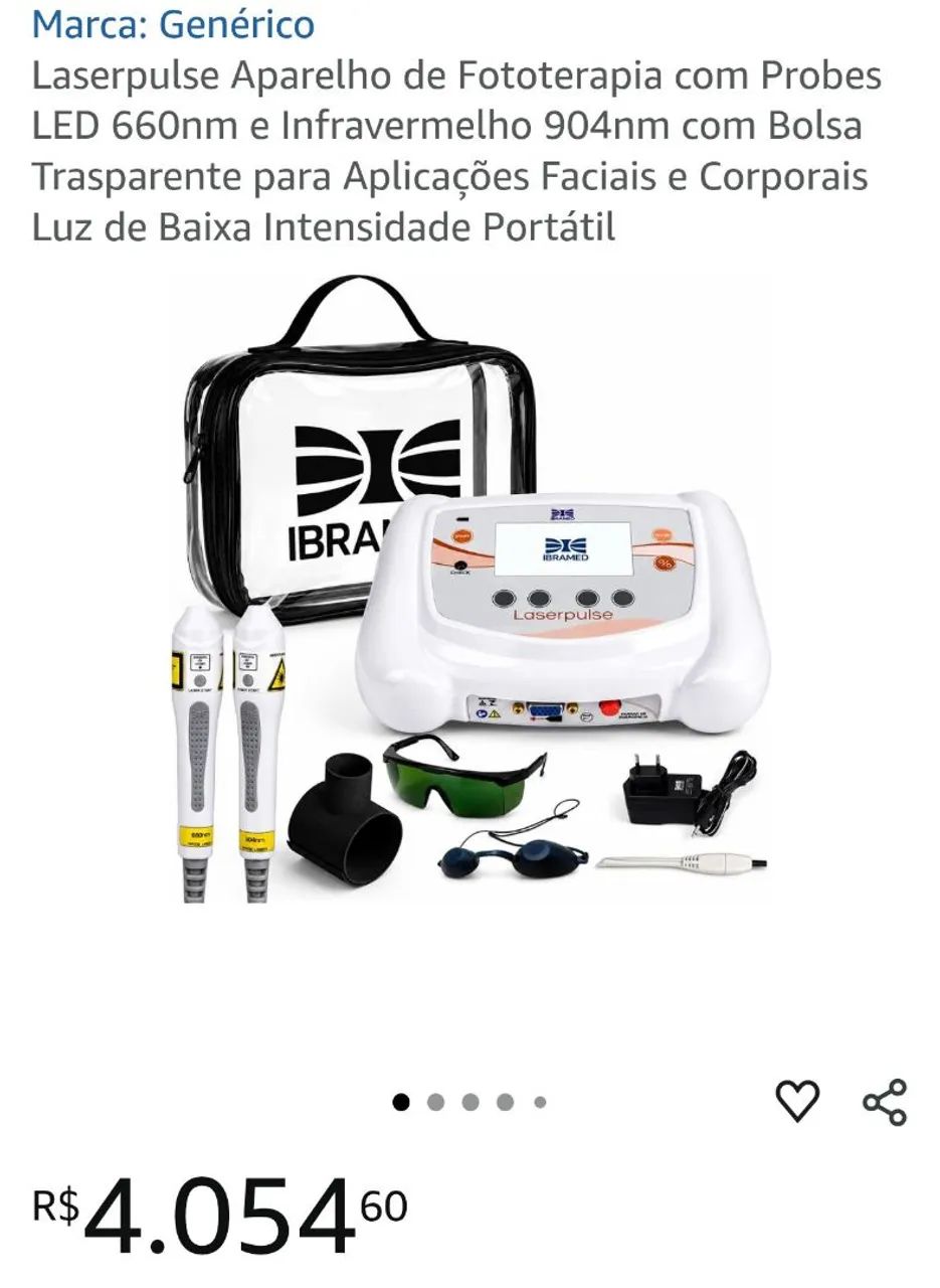 Laser pulse obramed 
