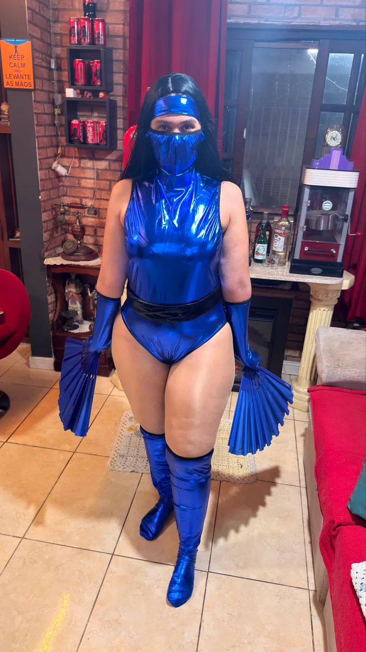 Cosplay Kitana Mortal Kombat II - Foto 5